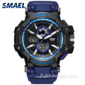 SMAEL Military Watch Montres numériques Montre-bracelet pour homme Sport